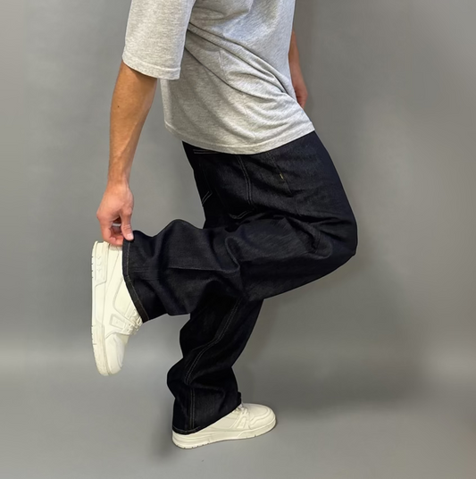 Jeans Baggy Oversize – Dark Denim