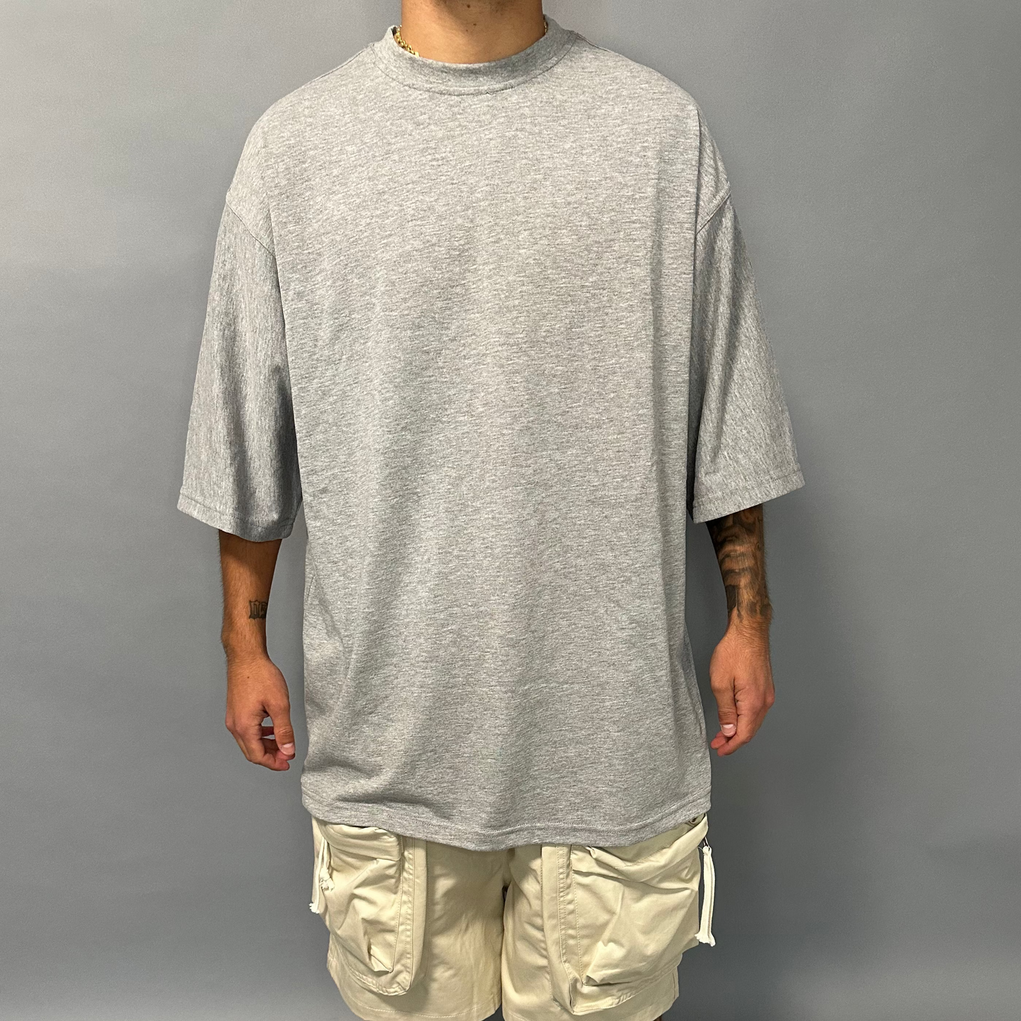 T-Shirt Grigia Oversize FCS