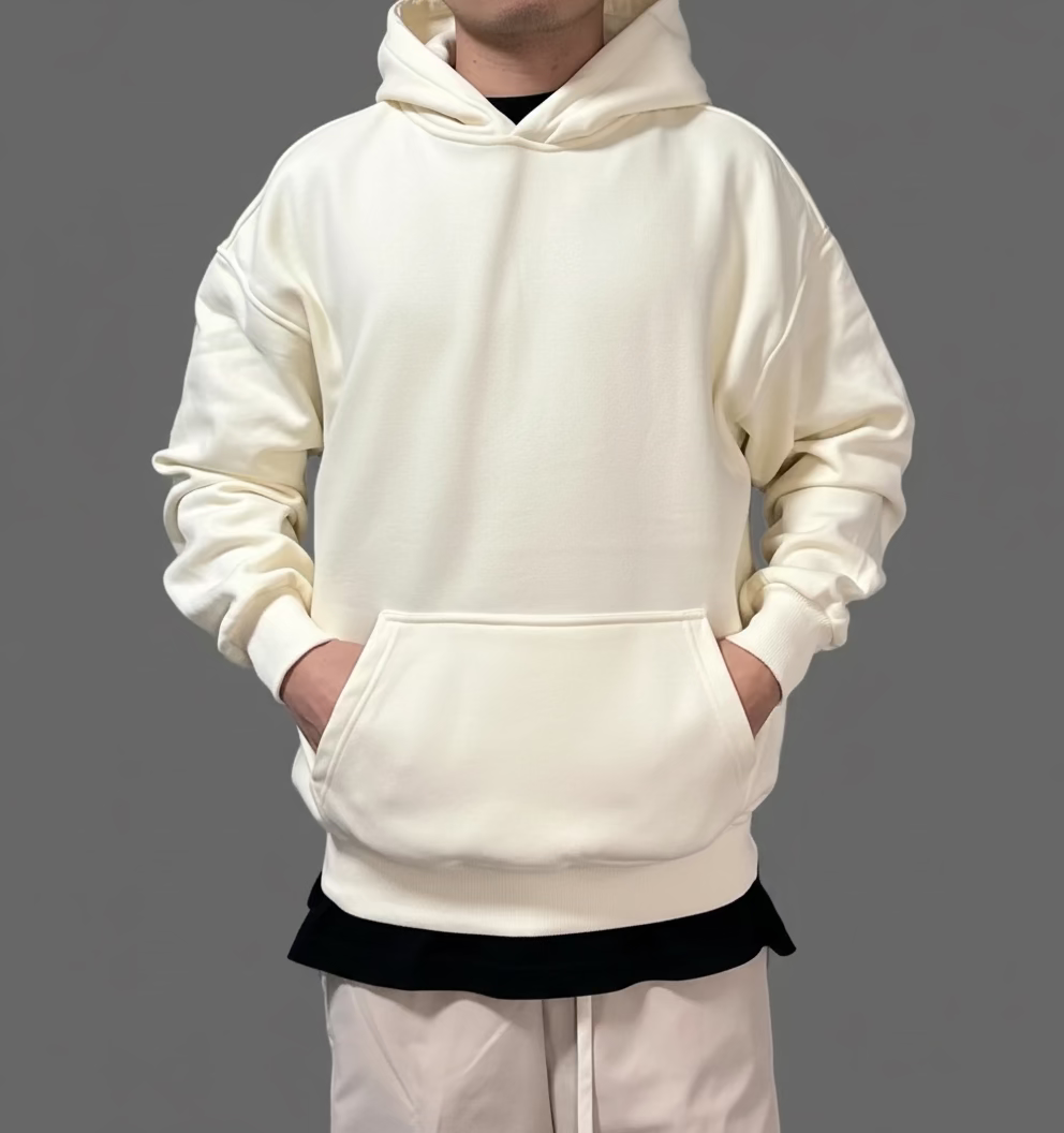 Felpa Oversize Panna