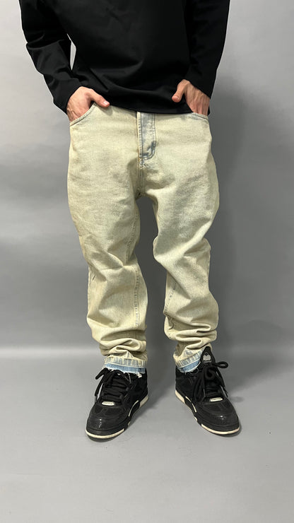 Jeans Baggy Uomo – Denim Chiaro