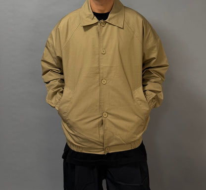 Giacca Oversize con Bottoni – Beige e Nera