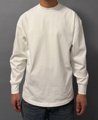 T-Shirt Regular Fit a Manica Lunga – Nero e Bianco