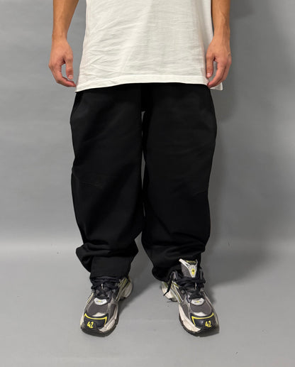 Pantaloni Balloon Fit Oversize – Marrone e Nero