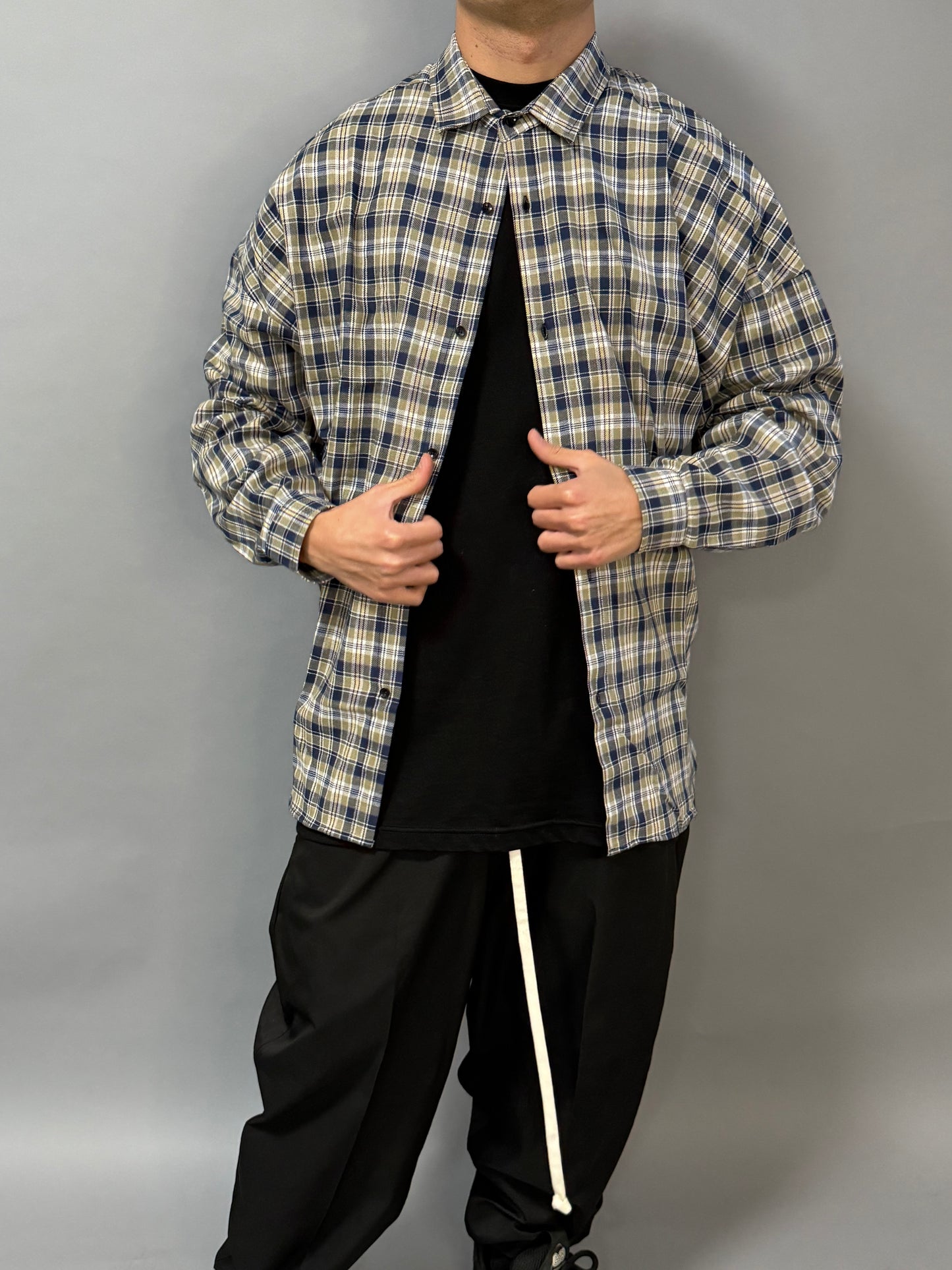 Camicia Over a Quadri