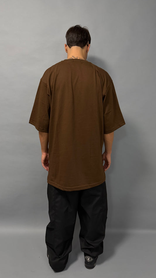 T-Shirt Cioccolato Oversize FCS