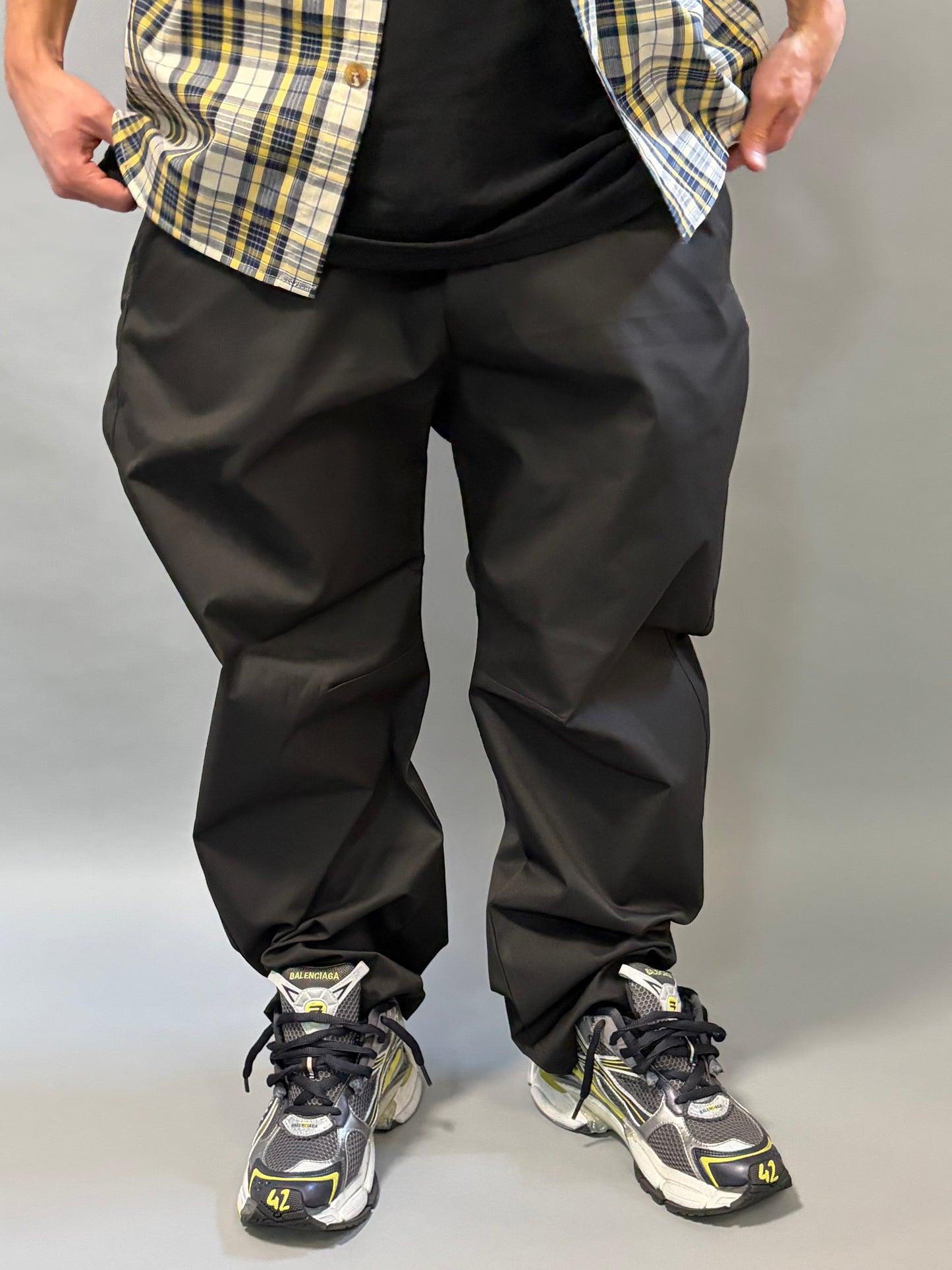 Pantalone Baggy Nero Oversize