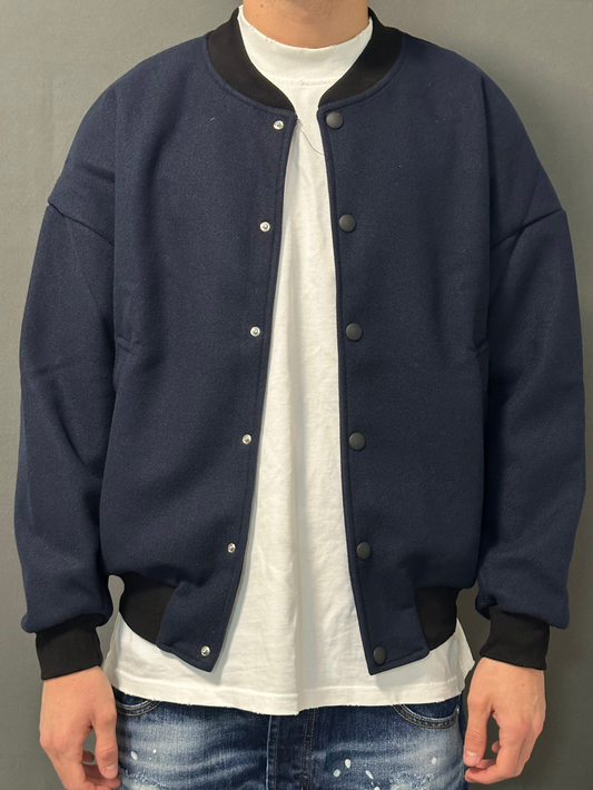 Bomber College Blu Navy