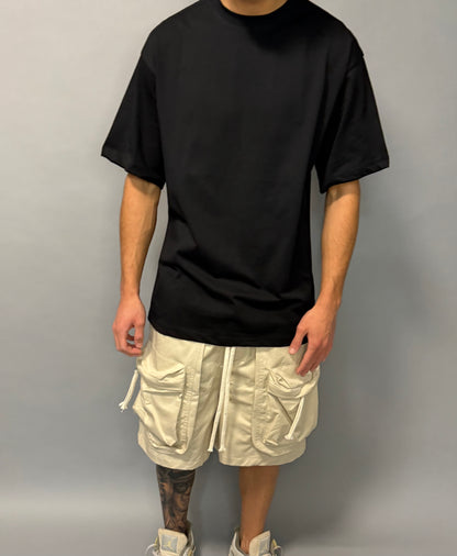 Pantaloncino Cargo Beige Uomo – Oversize Streetwear Estivo
