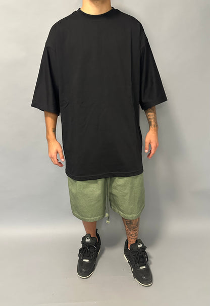 T-Shirt Nera Oversize FCS