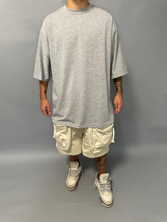 T-Shirt Grigia Oversize FCS