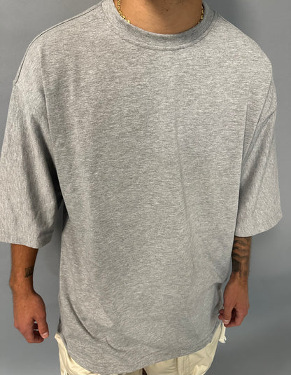 T-Shirt Grigia Oversize FCS