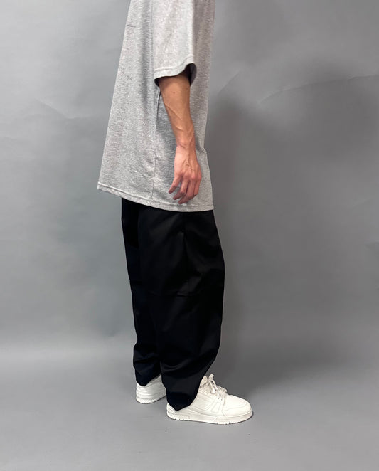 Pantalone Nero Over