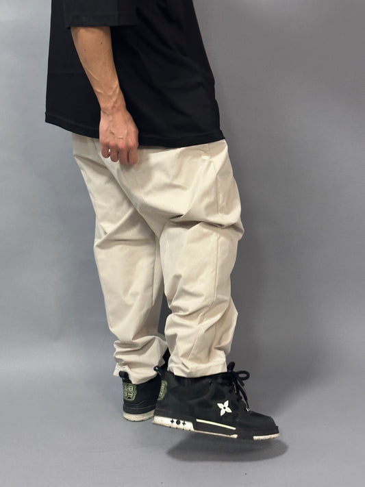 Pantalone Beige Over