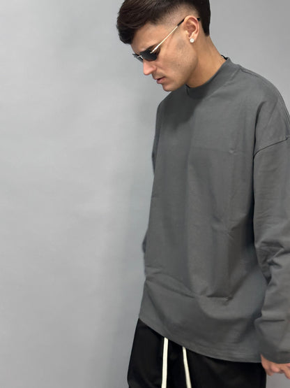 Long Sleeve - T-shirt manica lunga Grigia
