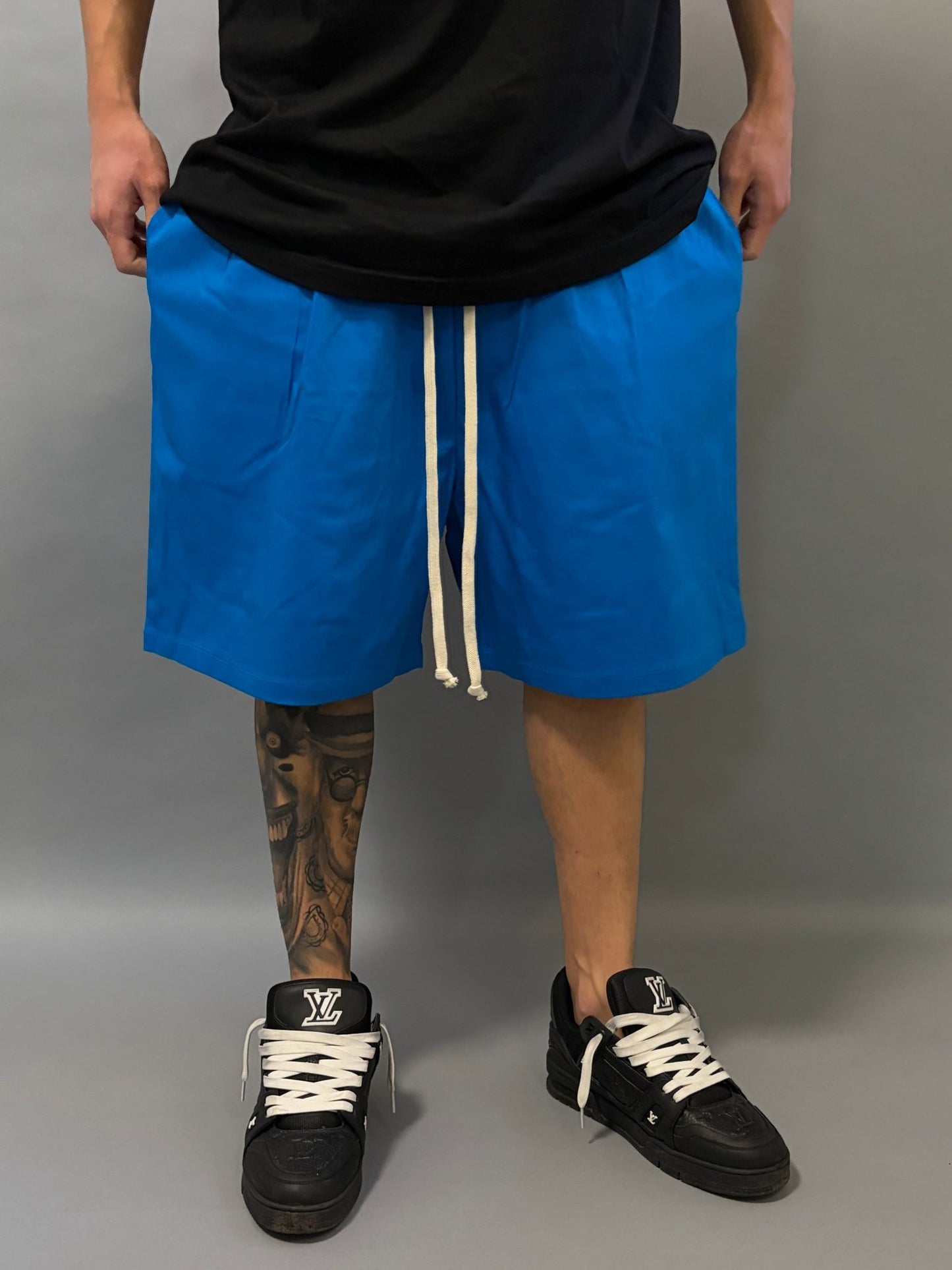 Bermuda Oversize Blu streetwear - FCS Store