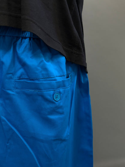 Bermuda Oversize Blu streetwear - FCS Store