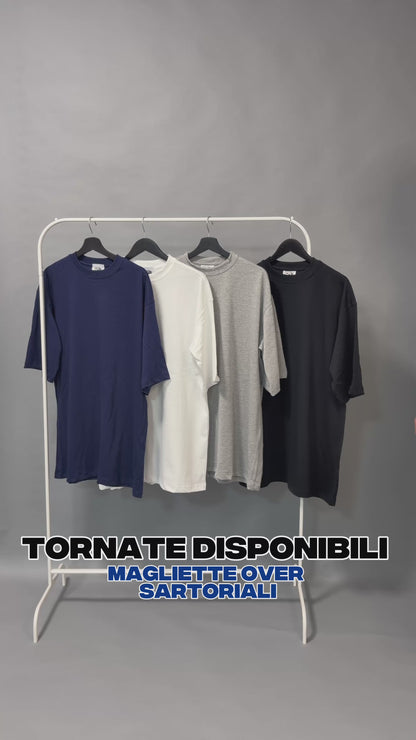T-Shirt Oversize FCS Blu Notte